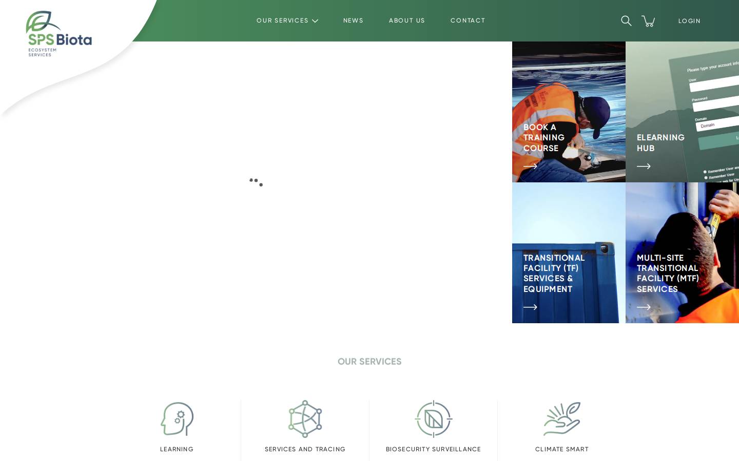 spsbiosecurity.co.nz homepage screenshot