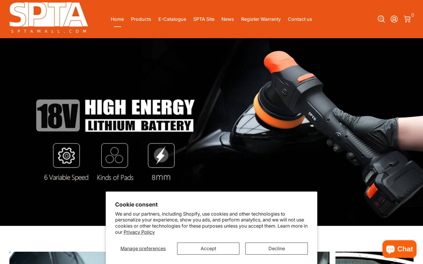 sptatools.com homepage screenshot