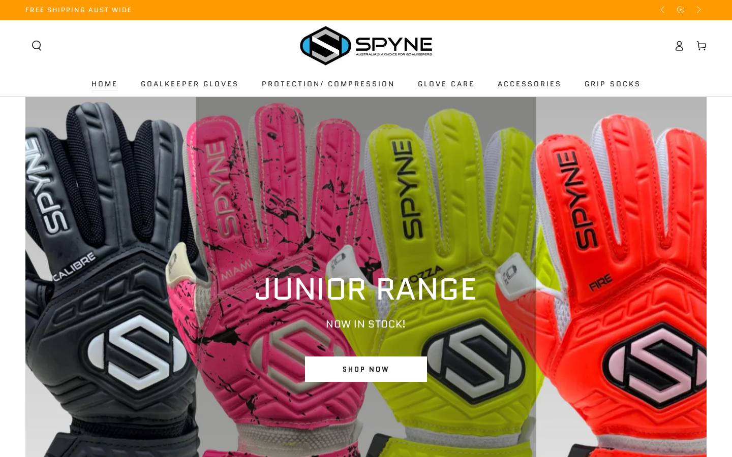 spynegk.com.au homepage screenshot