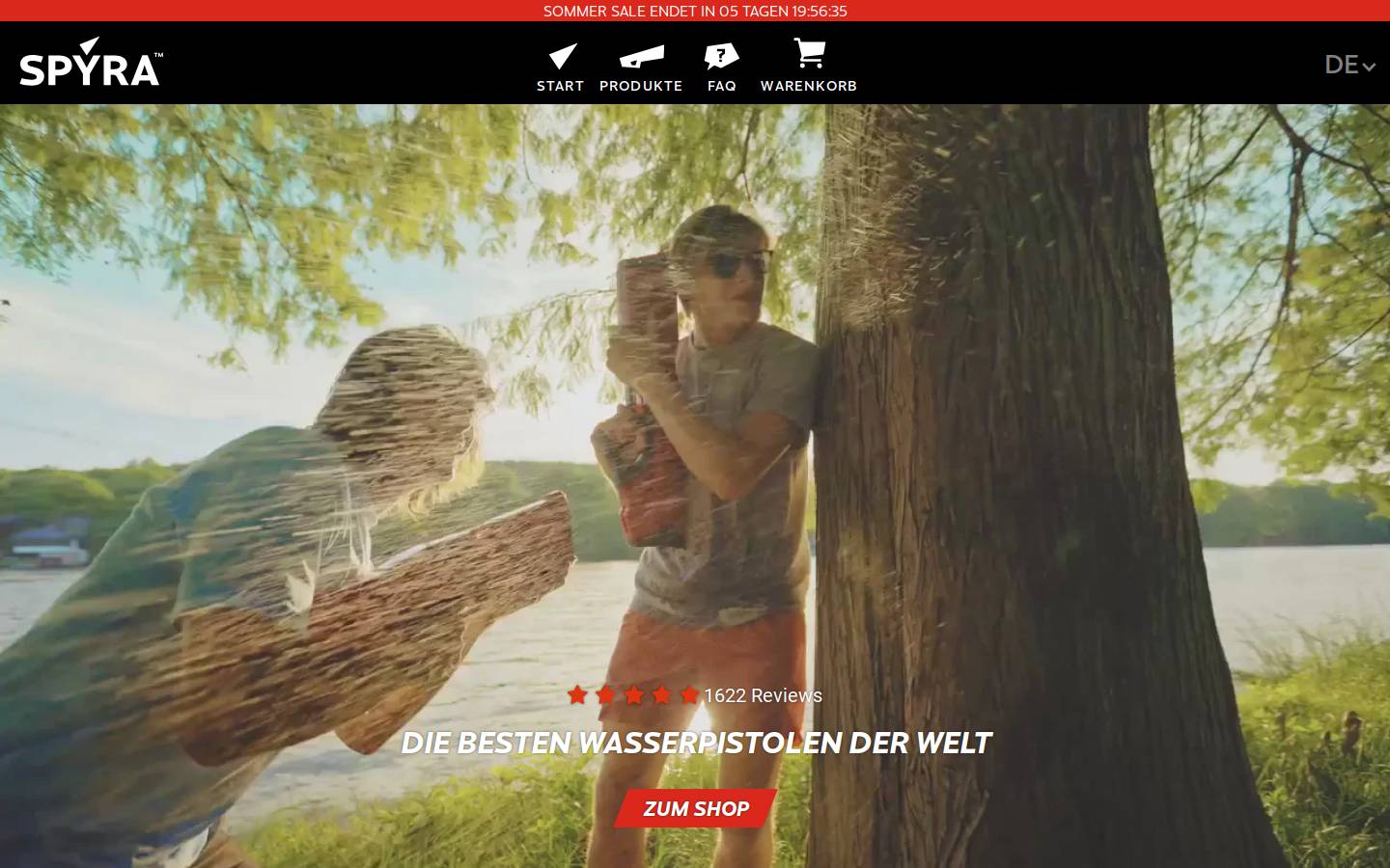 spyraworld.de homepage screenshot
