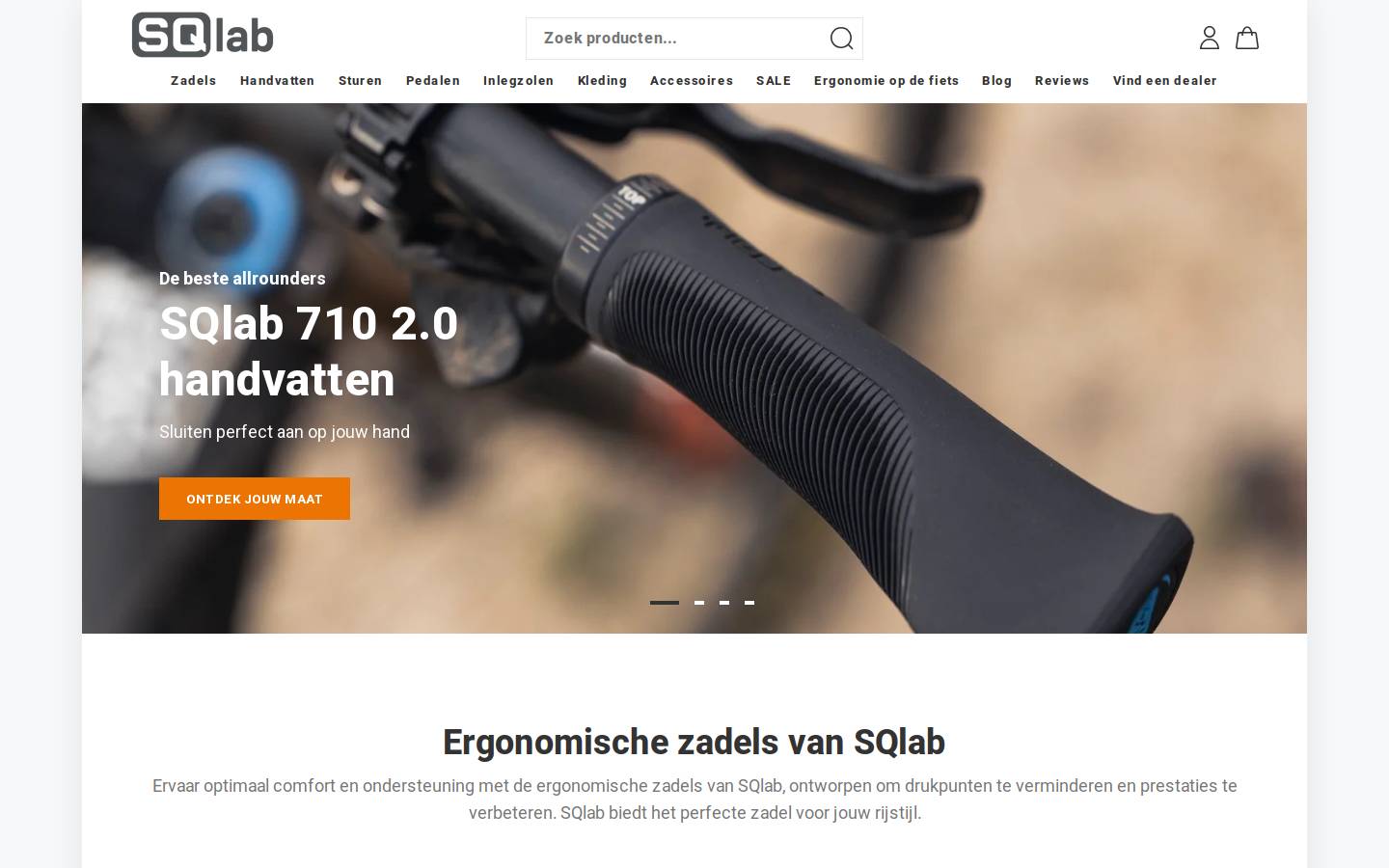 SQlab Nederland homepage screenshot