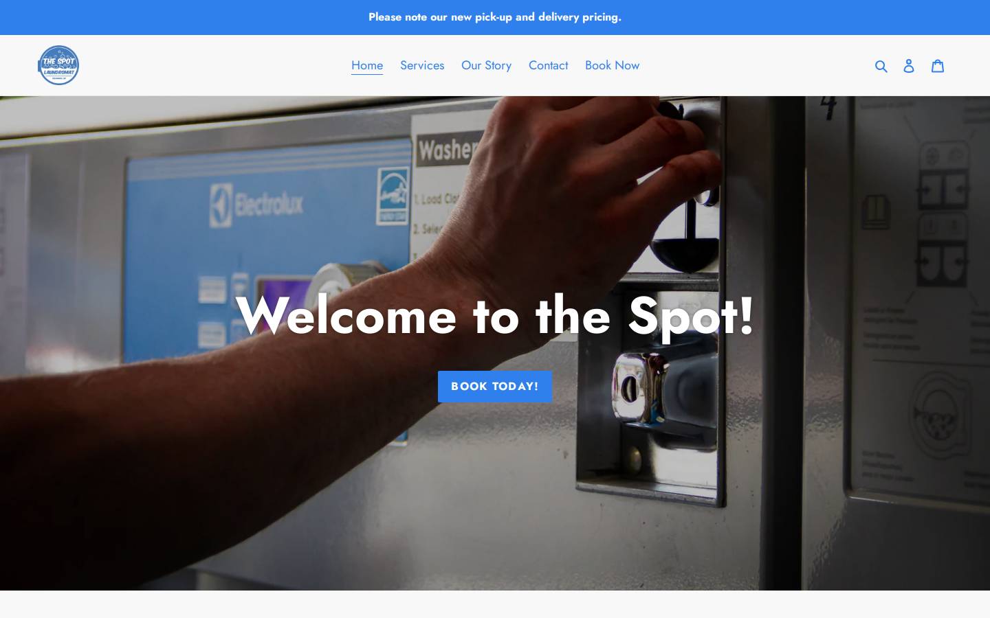 squamishlaundry.com homepage screenshot