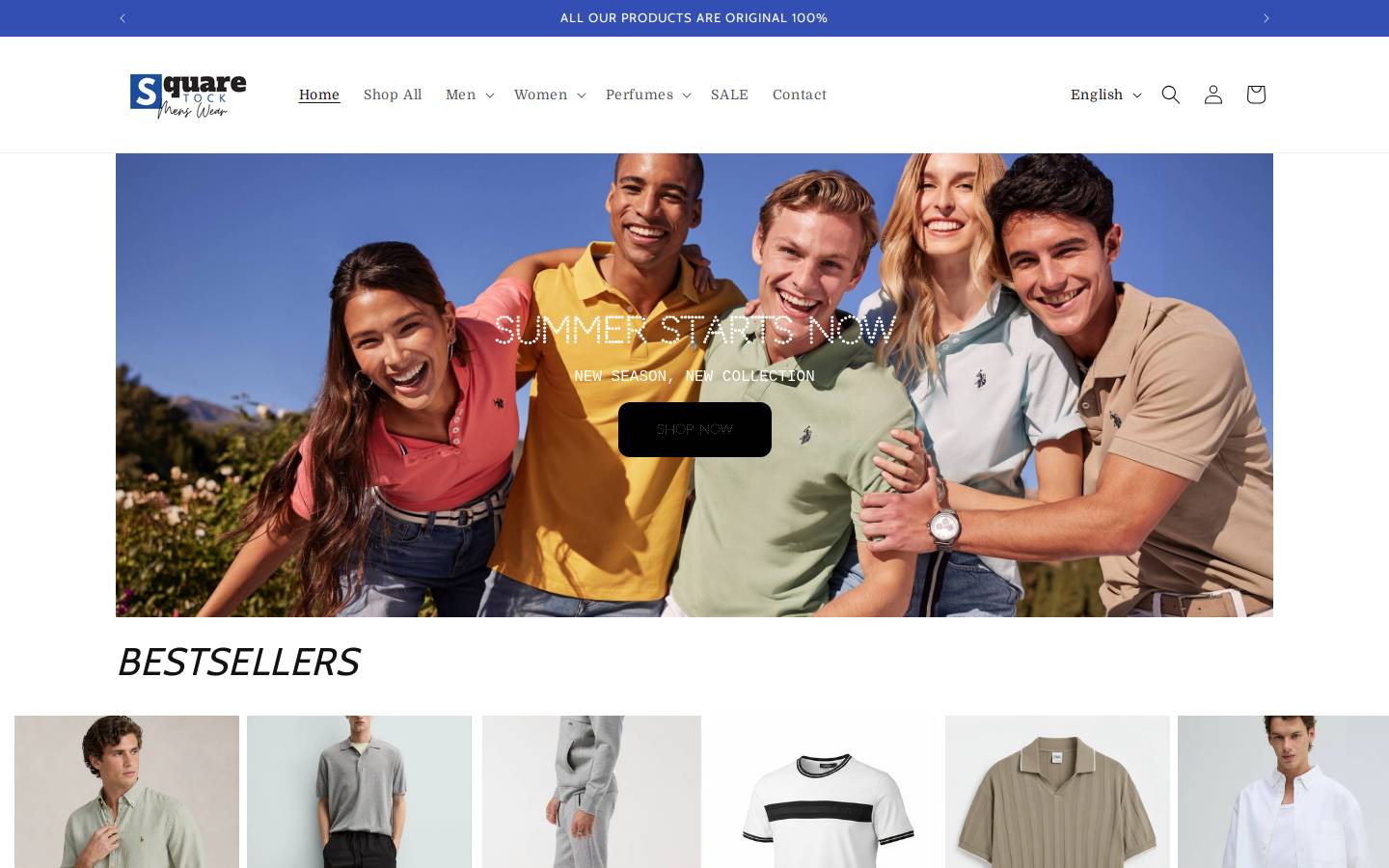 square-stock.com homepage screenshot