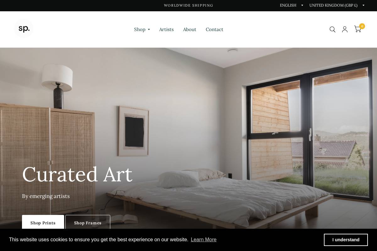 squarepaint homepage screenshot
