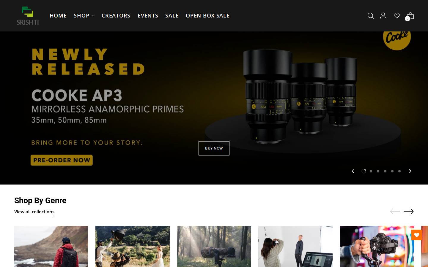 srishtidigilife.co.in homepage screenshot