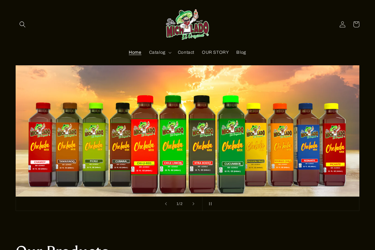 srmichelado.com homepage screenshot