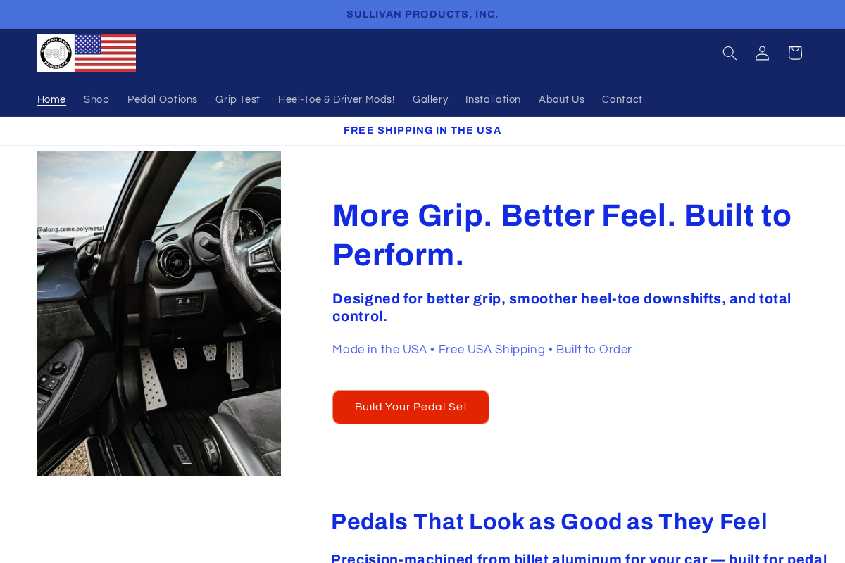 srpracing.com homepage screenshot