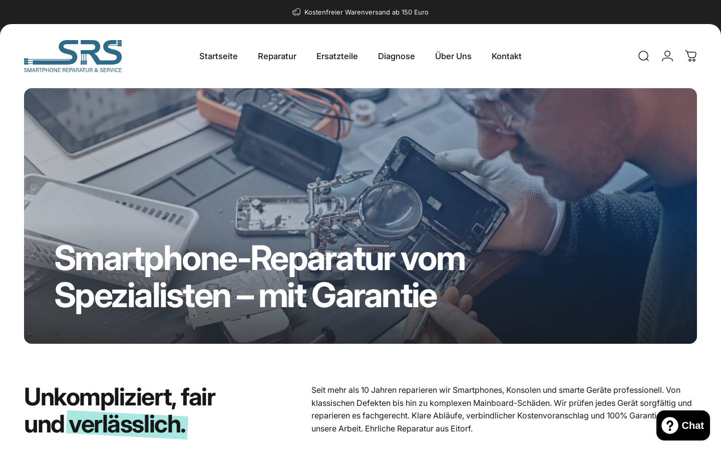srs-eitorf.de homepage screenshot