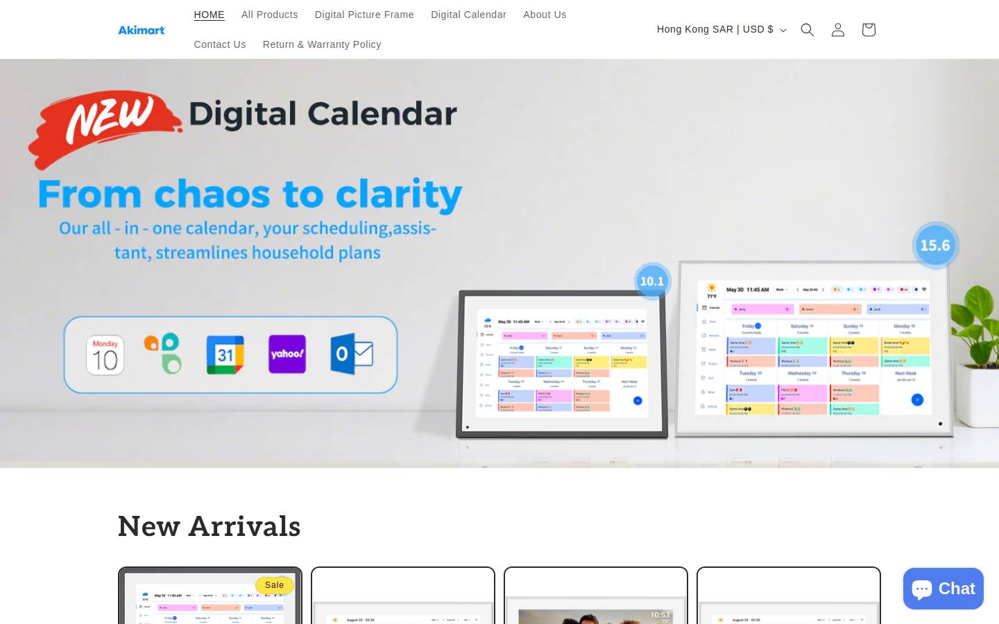 ssa-store.com homepage screenshot