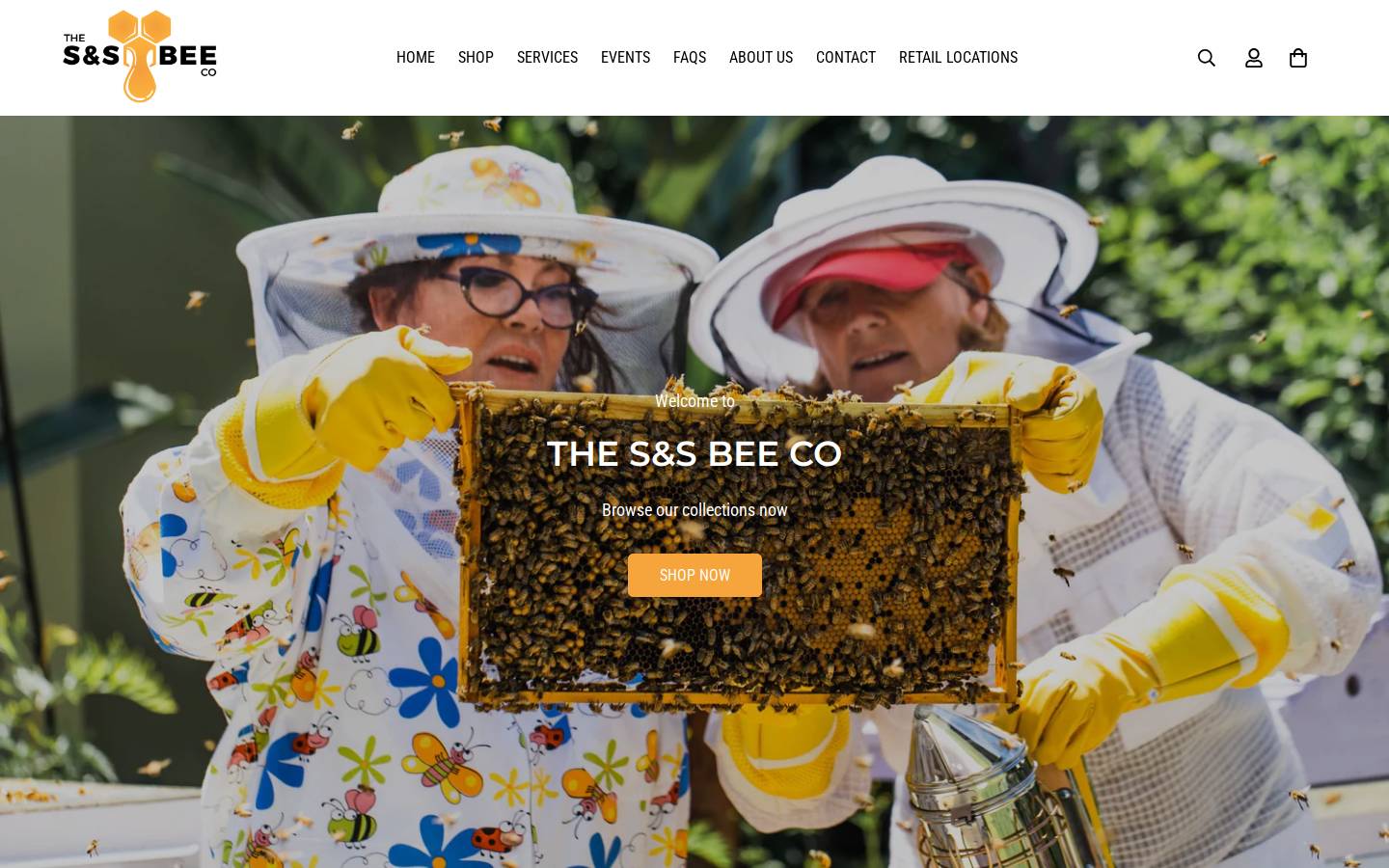 ssbeeco.com homepage screenshot