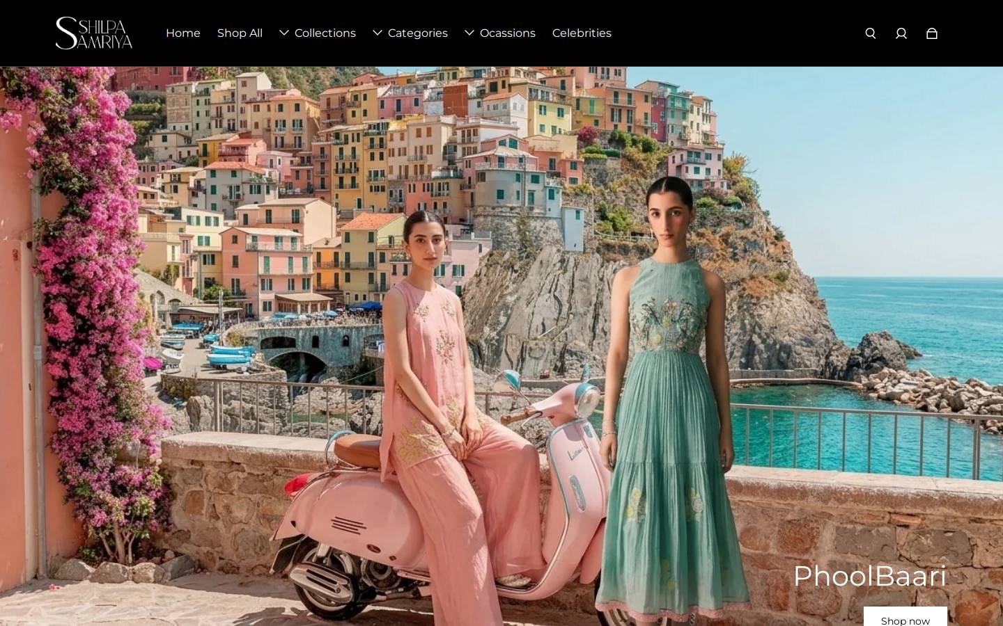 sshilpasamriya.com homepage screenshot