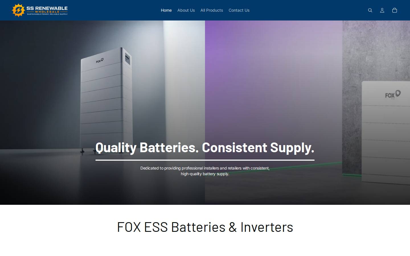 ssrw.au homepage screenshot