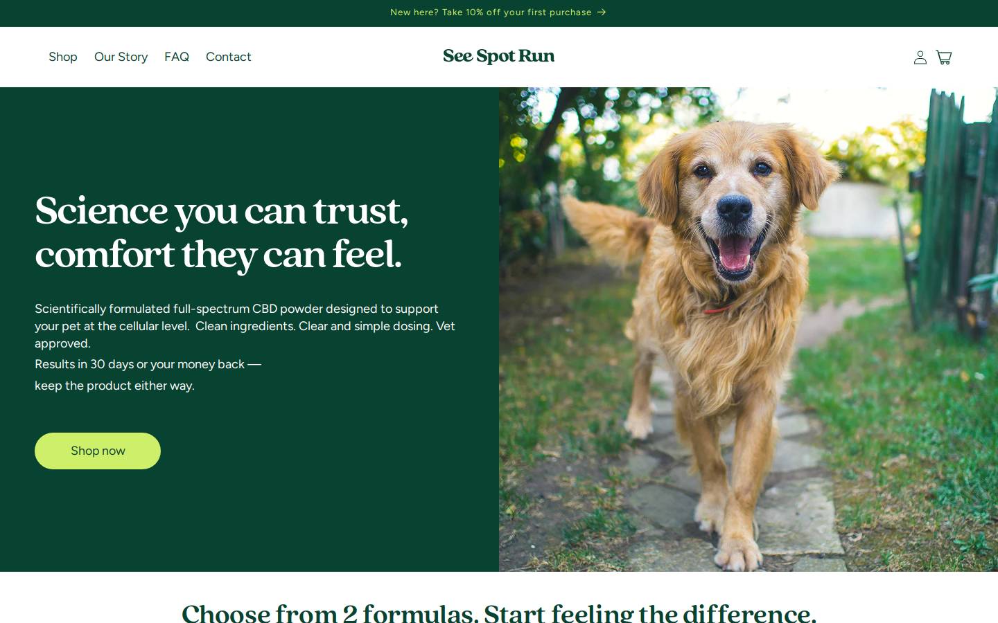 ssrwellness.com homepage screenshot