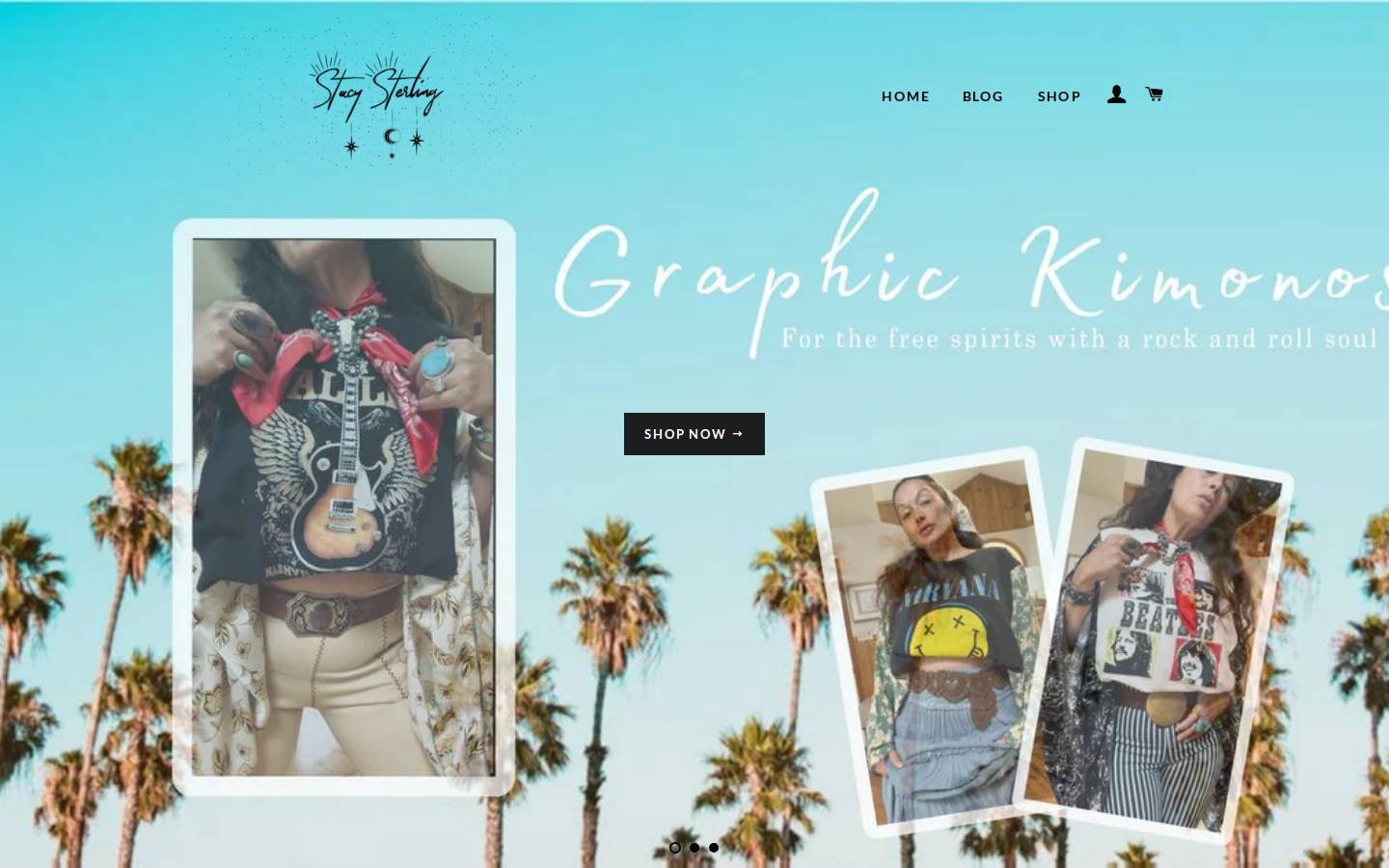 stacysterling.com homepage screenshot