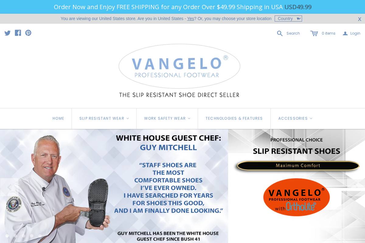 staffshoes.com homepage screenshot