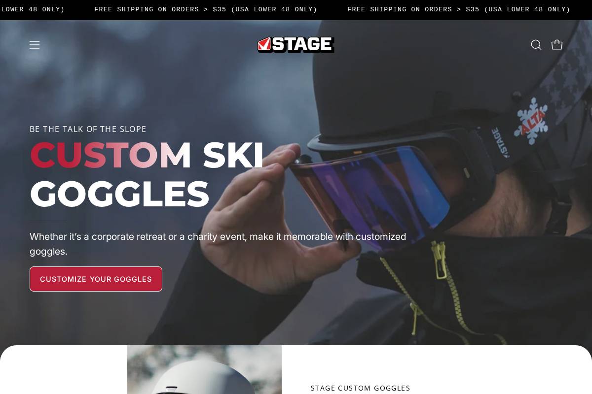 stageideas.com homepage screenshot