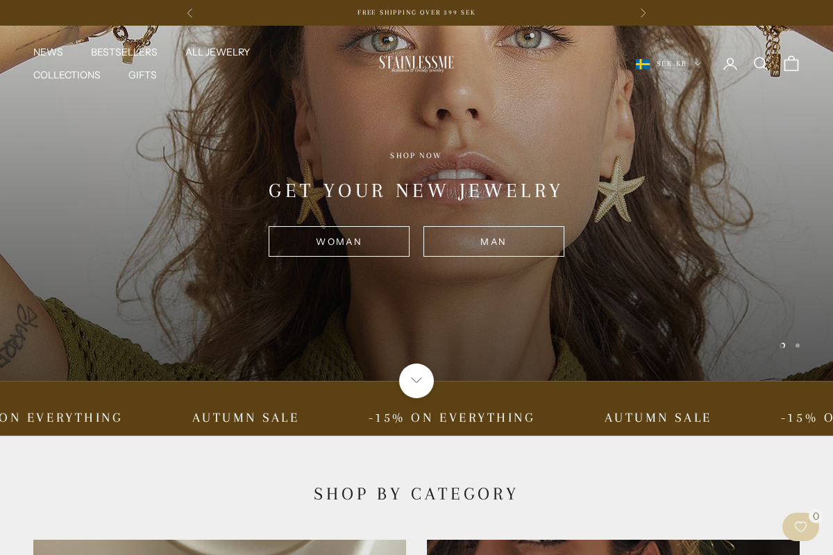 Stainlessme homepage screenshot