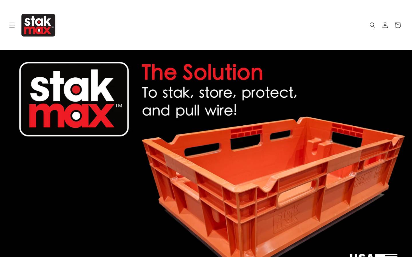 stakmax.com homepage screenshot