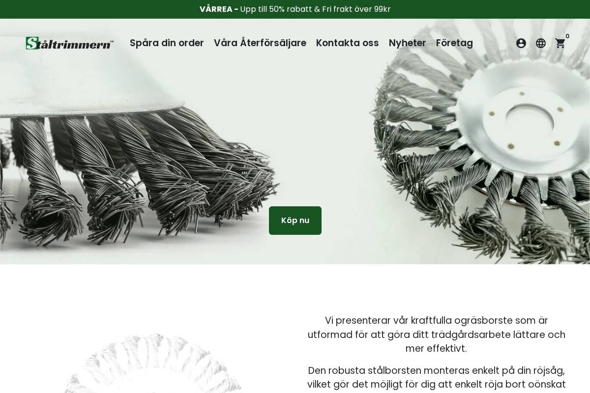 staltrimmern.com homepage screenshot