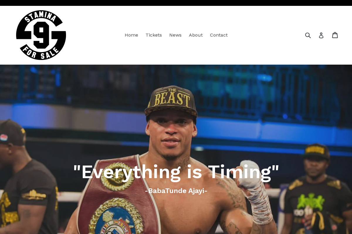 staminaforsale.com homepage screenshot