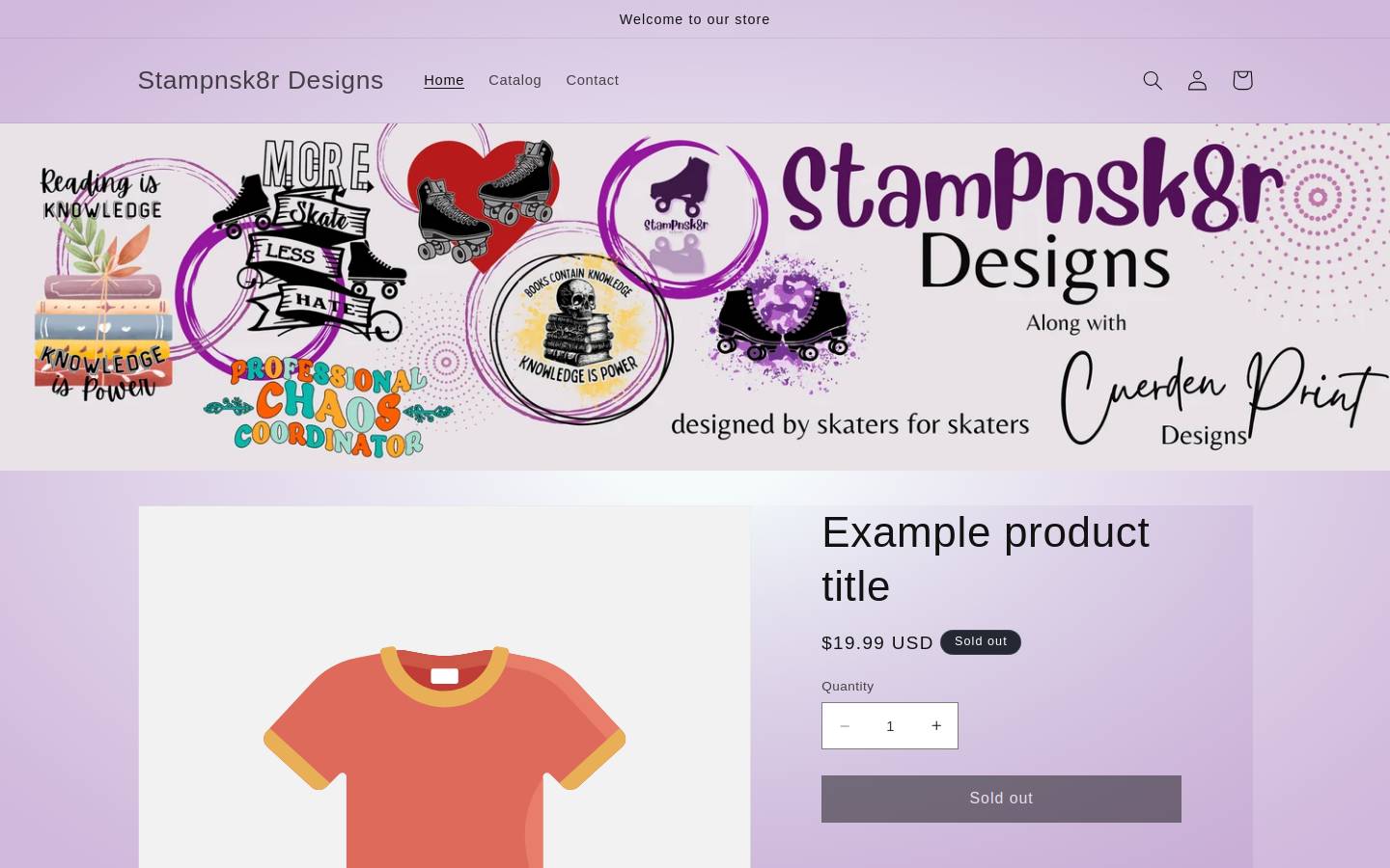 stampnsk8rdesigns.com homepage screenshot