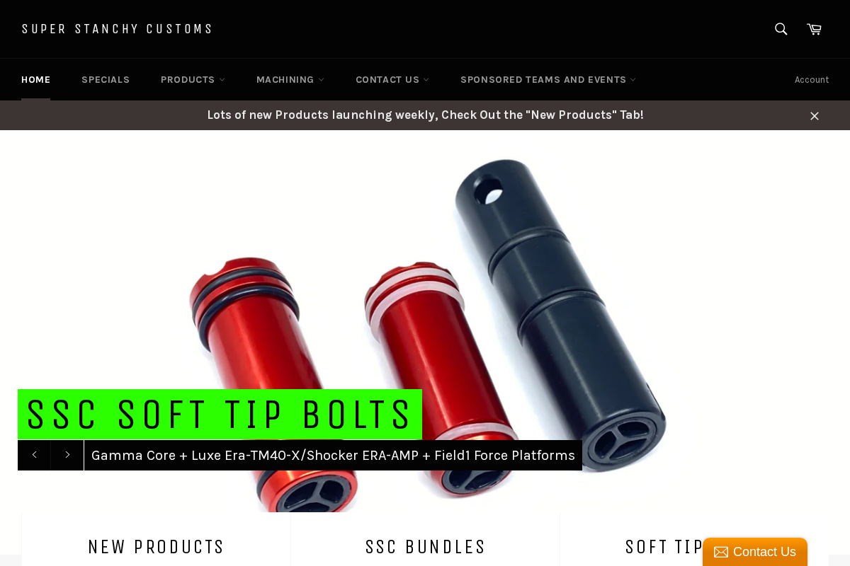 stanchy.com homepage screenshot