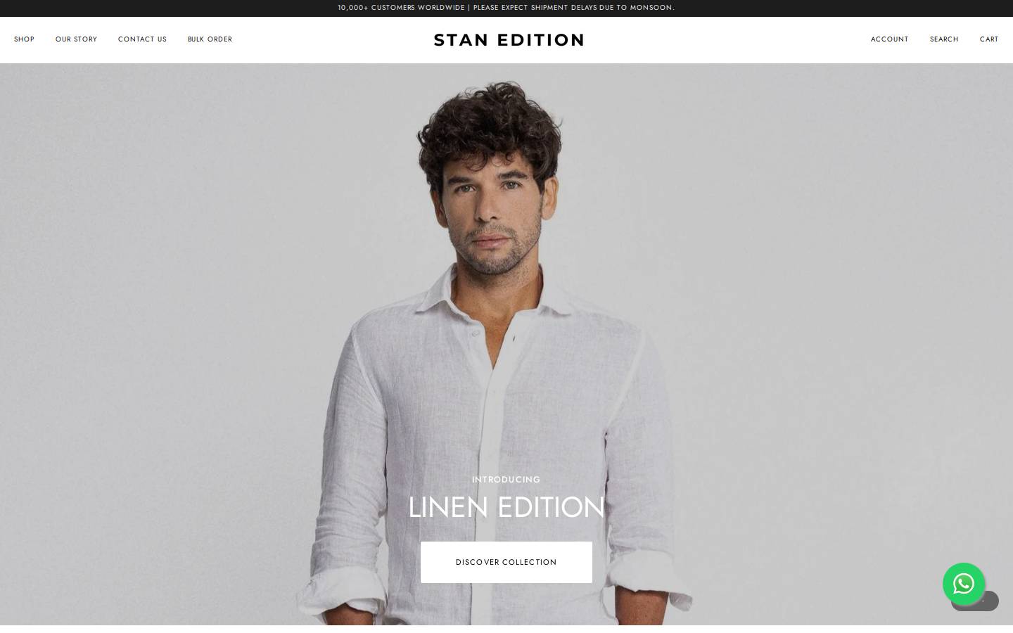 stanedition.com homepage screenshot