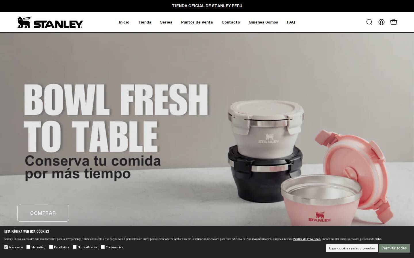 stanley1913.com homepage screenshot