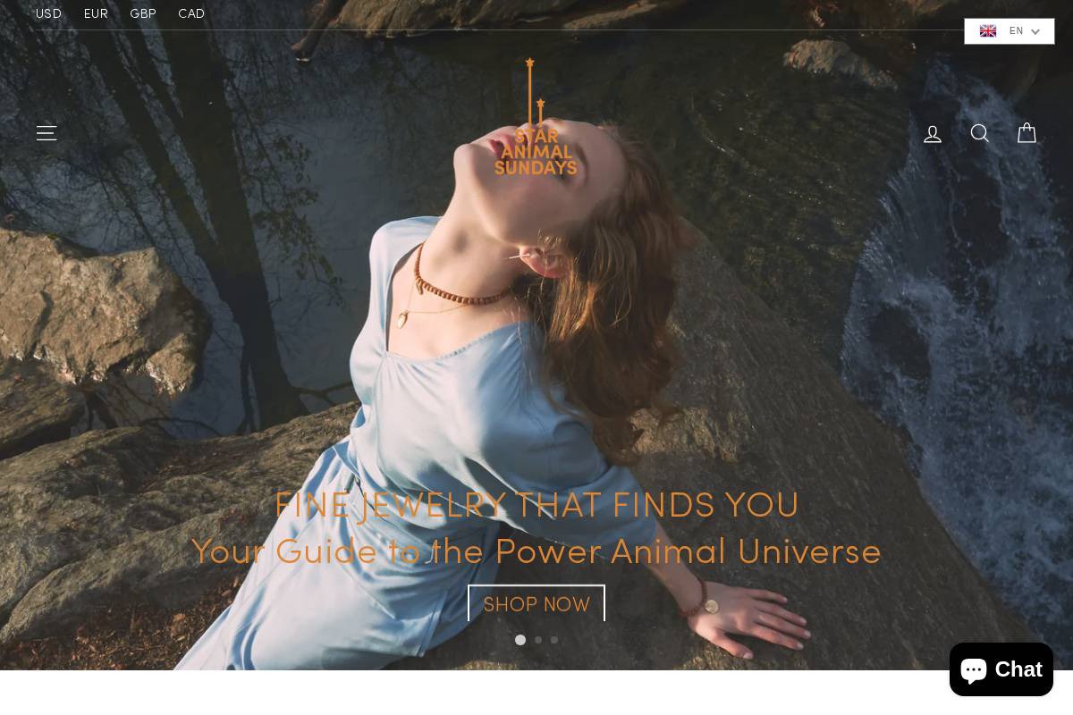 staranimalsundays.com homepage screenshot