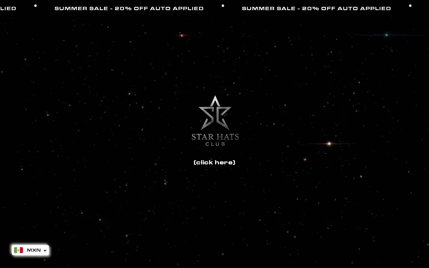 starhatsclub.com homepage screenshot