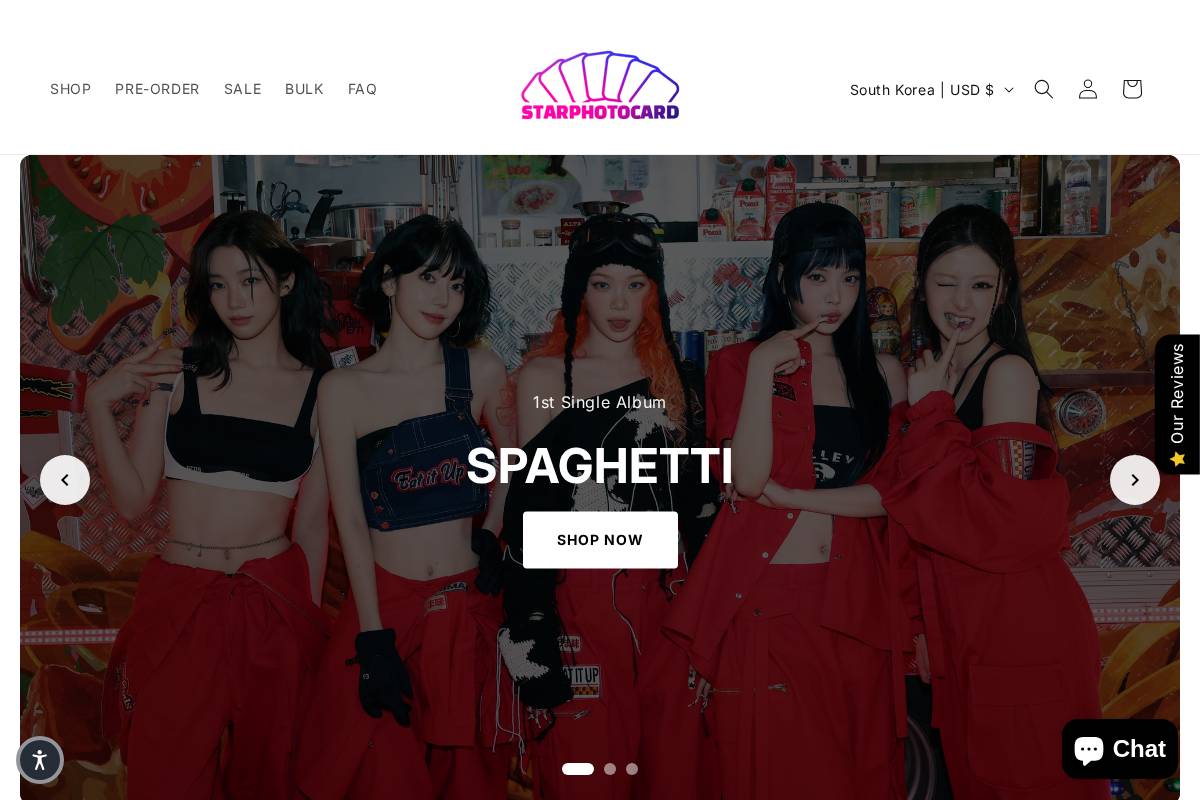 starphotocard.com homepage screenshot