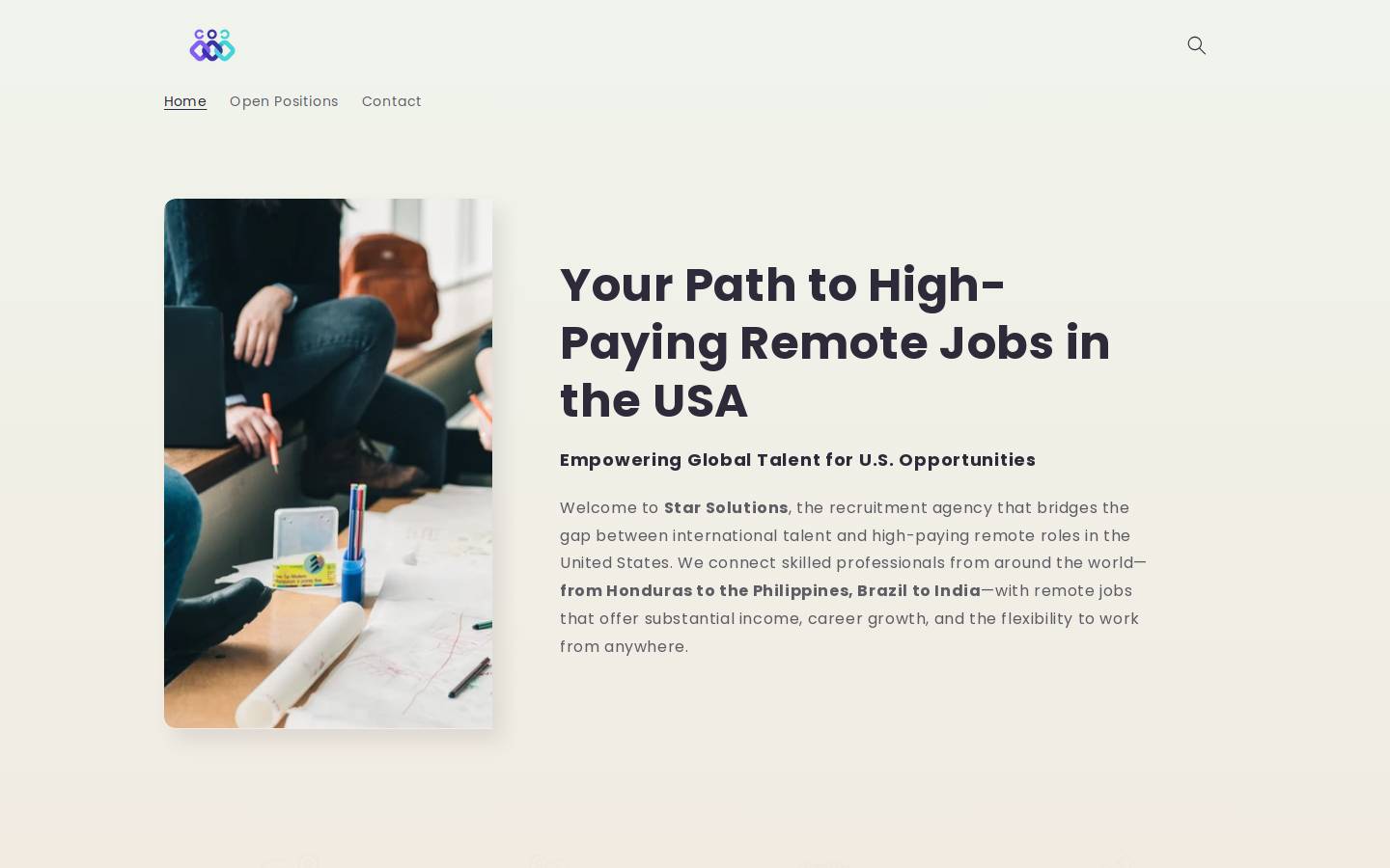 starsolutionusa.com homepage screenshot