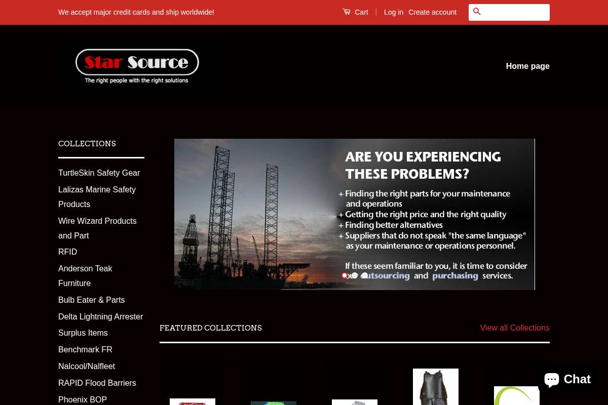 starsource-usa.com homepage screenshot