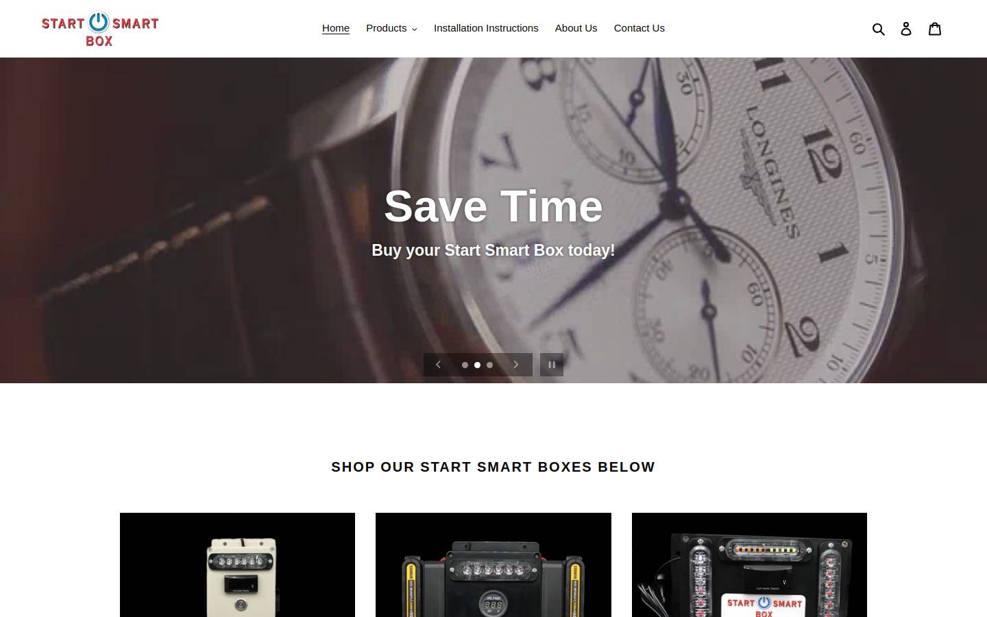 startsmartbox.com homepage screenshot