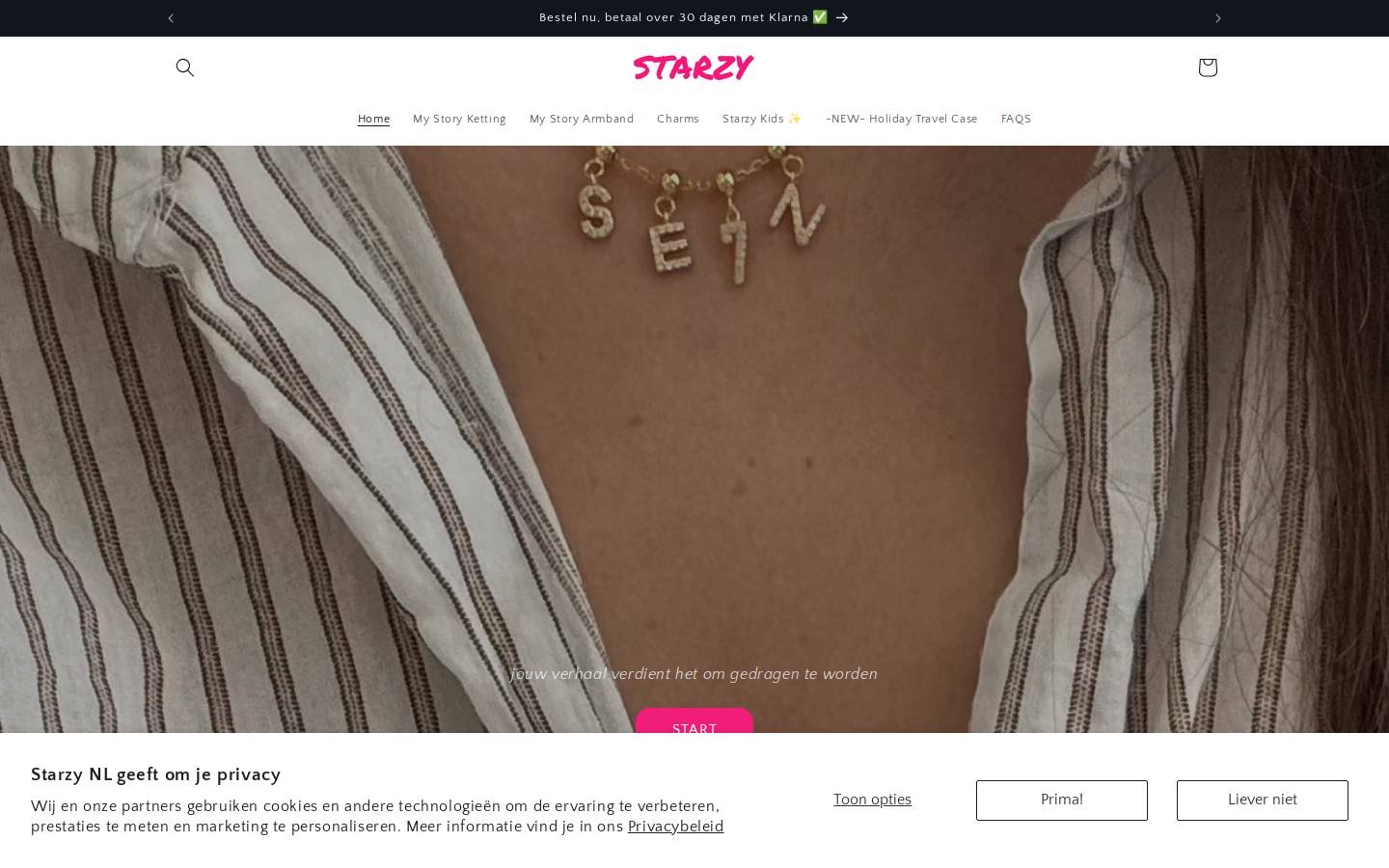 starzy.nl homepage screenshot