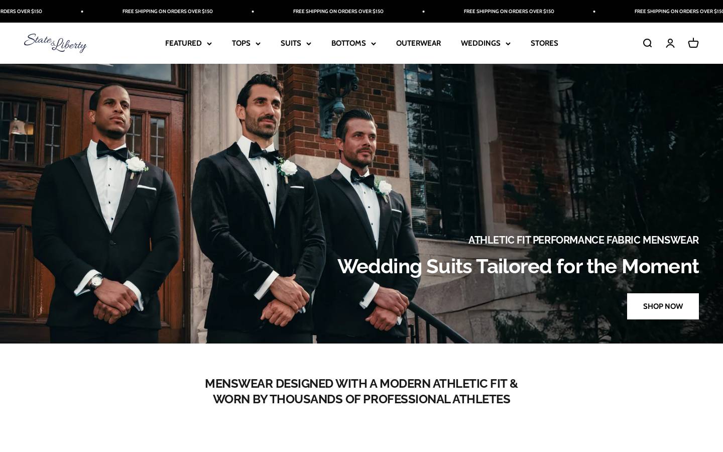 State & Liberty homepage screenshot