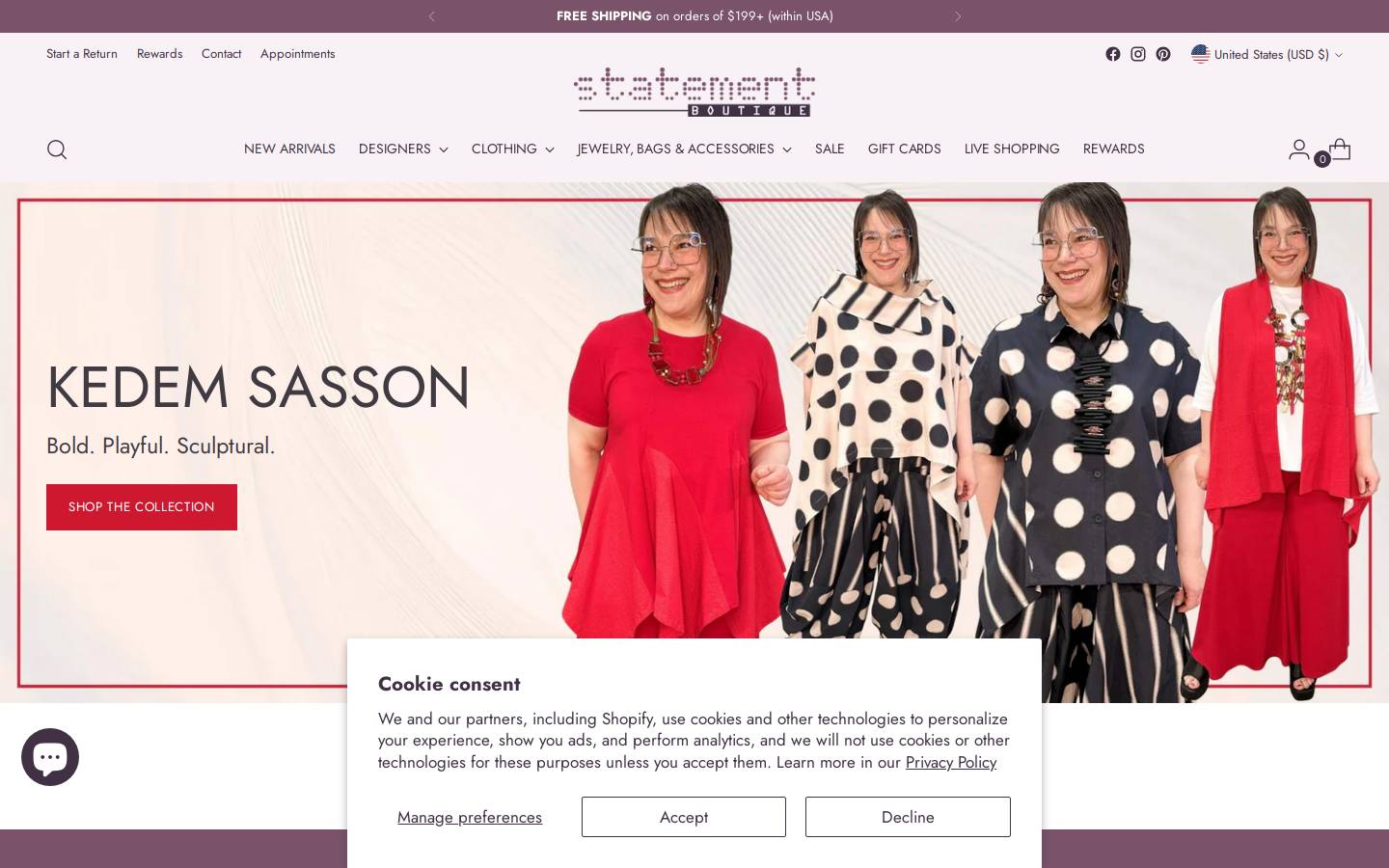 statementbtq.com homepage screenshot