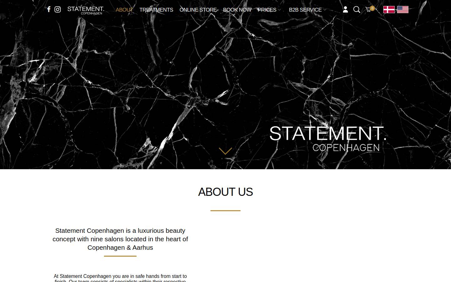 Statementcopenhagen homepage screenshot
