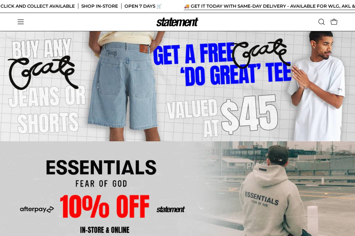 statementnz.com homepage screenshot