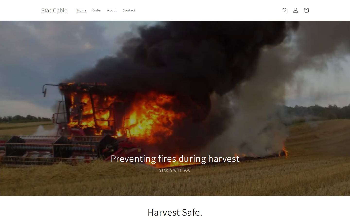 staticable.com homepage screenshot