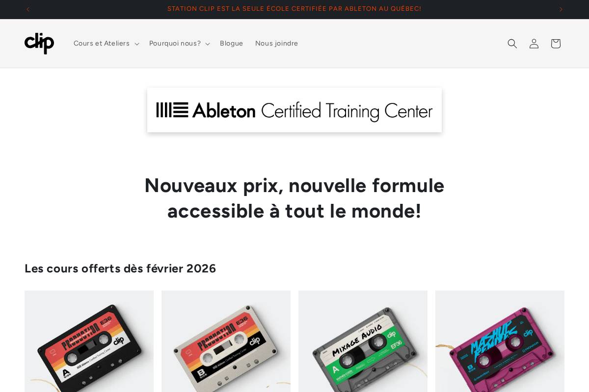 stationclip.com homepage screenshot