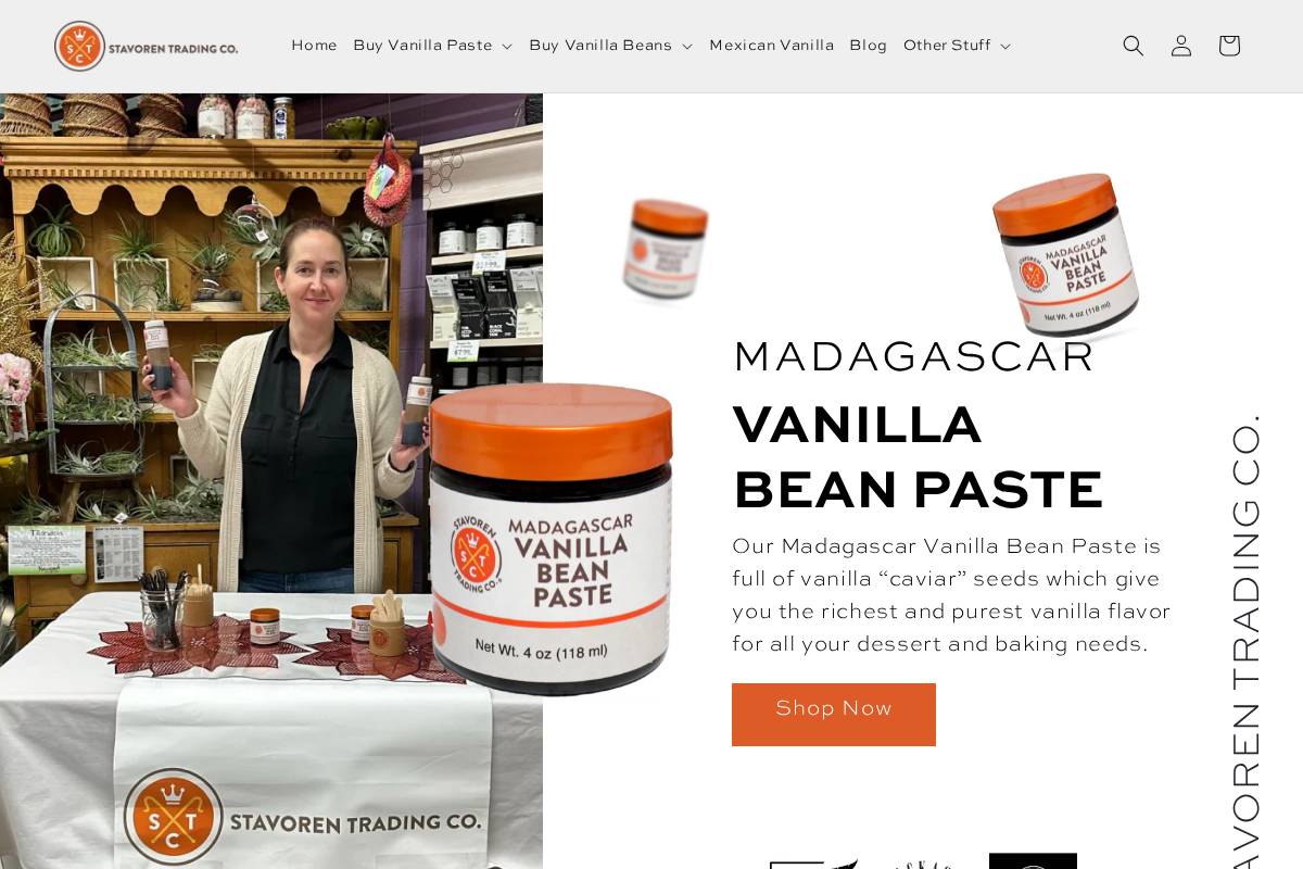 stavorentrading.com homepage screenshot