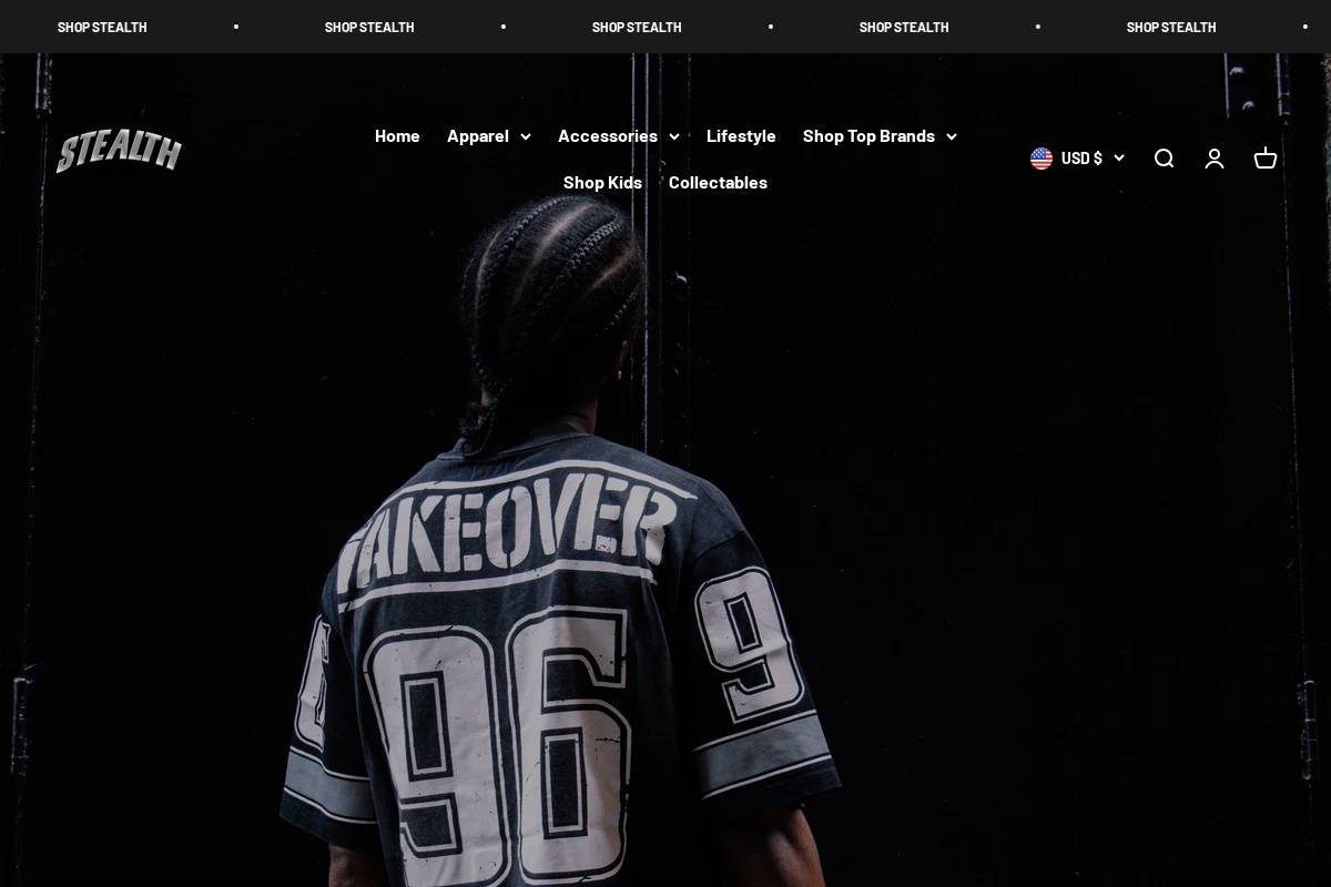 stealthny.com homepage screenshot