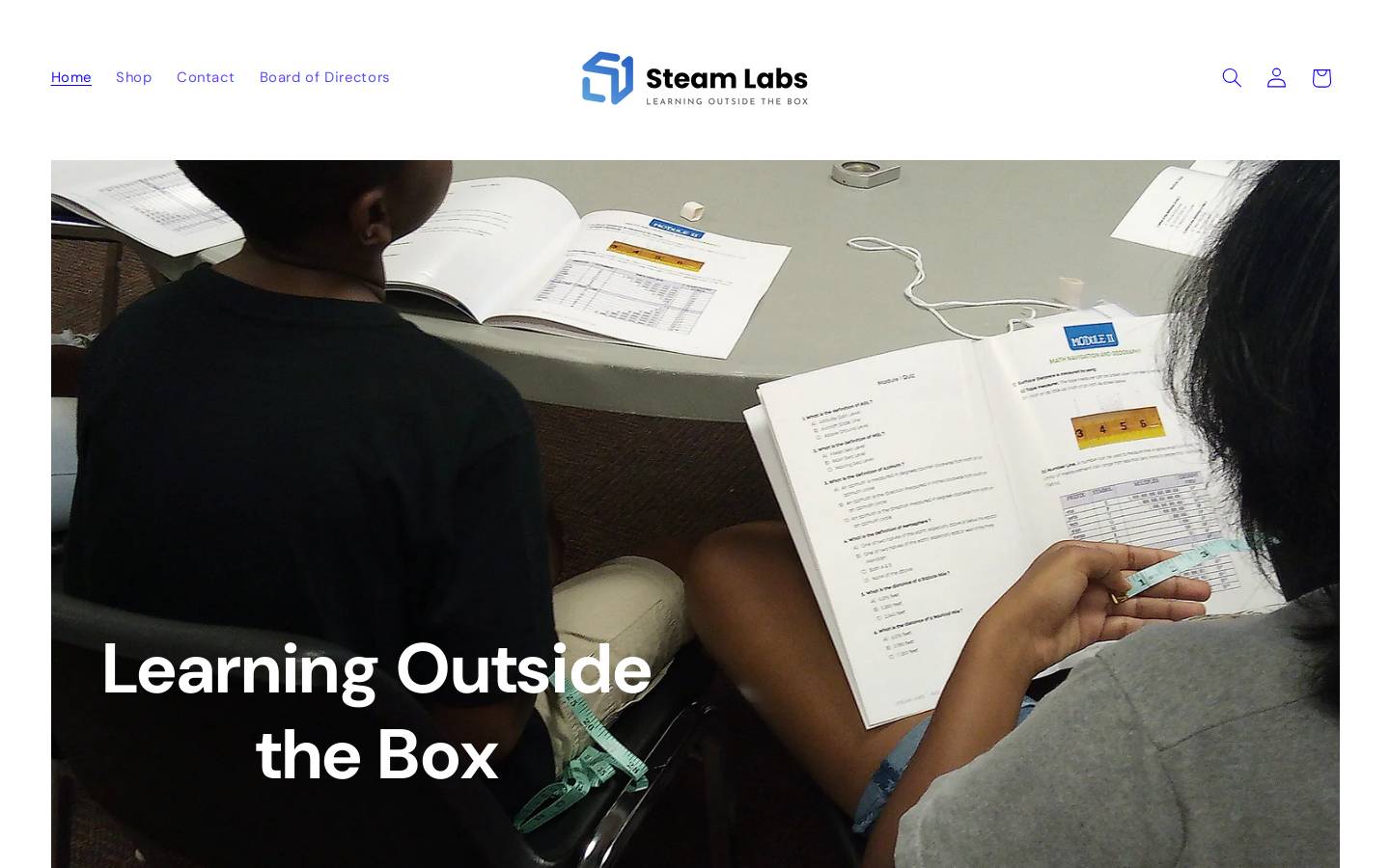 steam-labs.com homepage screenshot