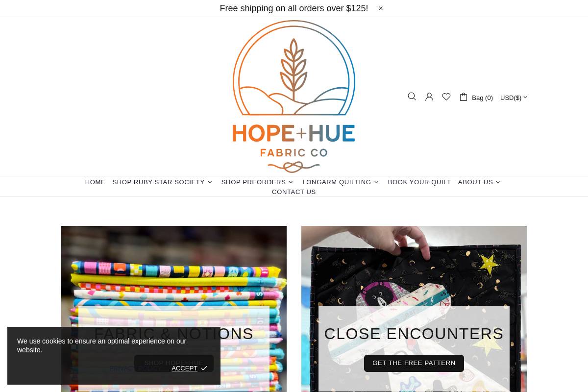 steelcityquiltco.com homepage screenshot