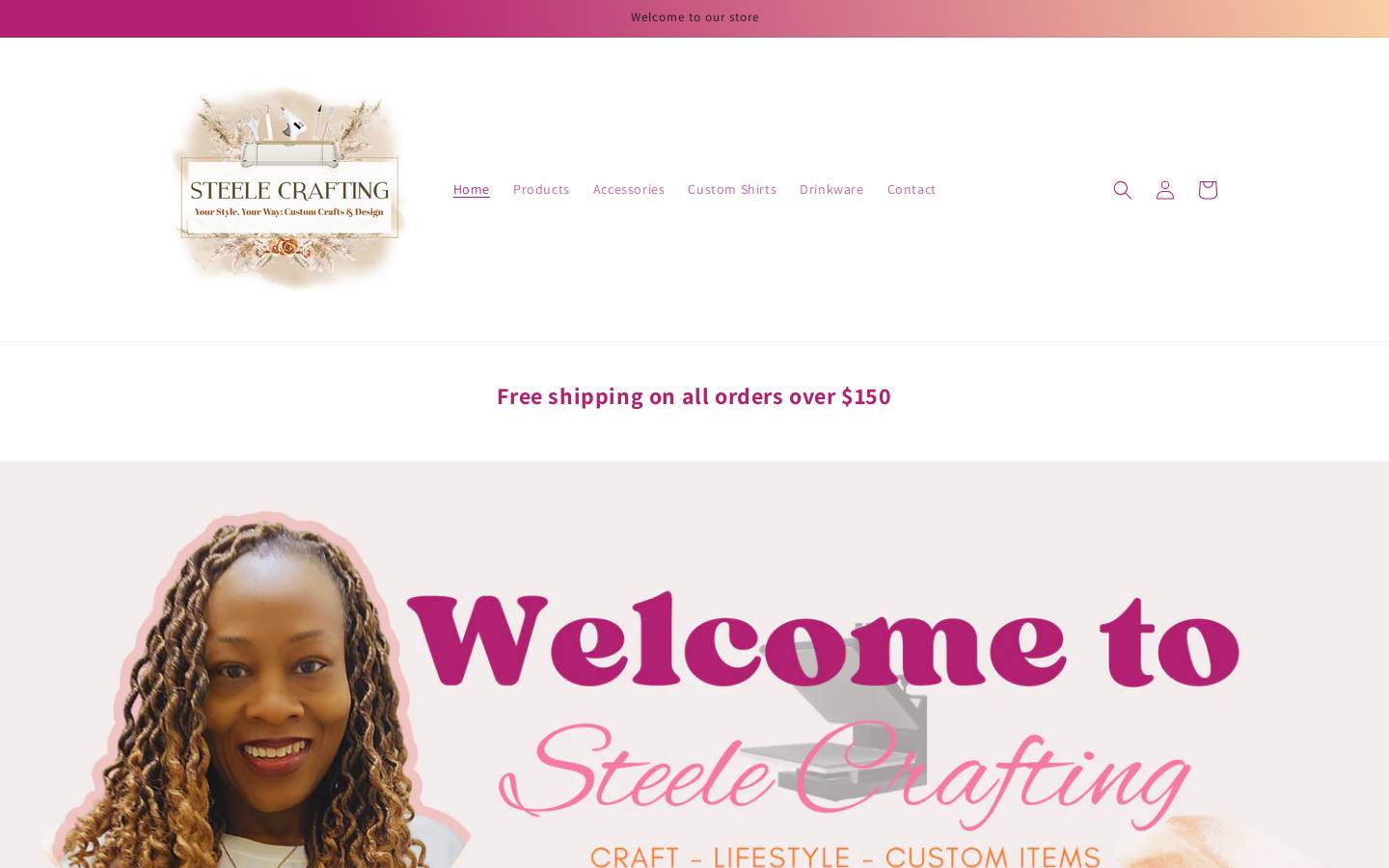 steelecrafting.com homepage screenshot