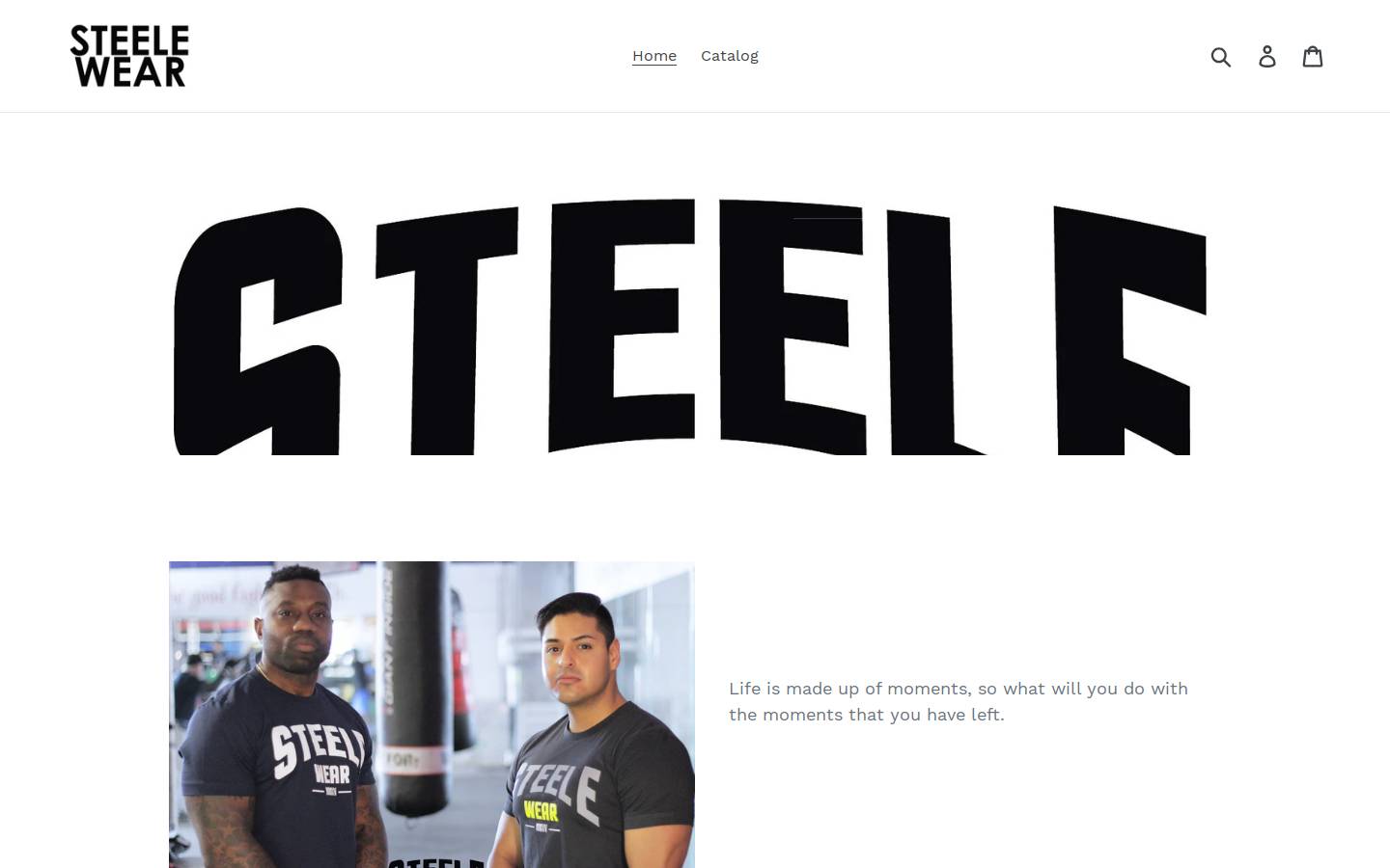 steeleimpossible.com homepage screenshot