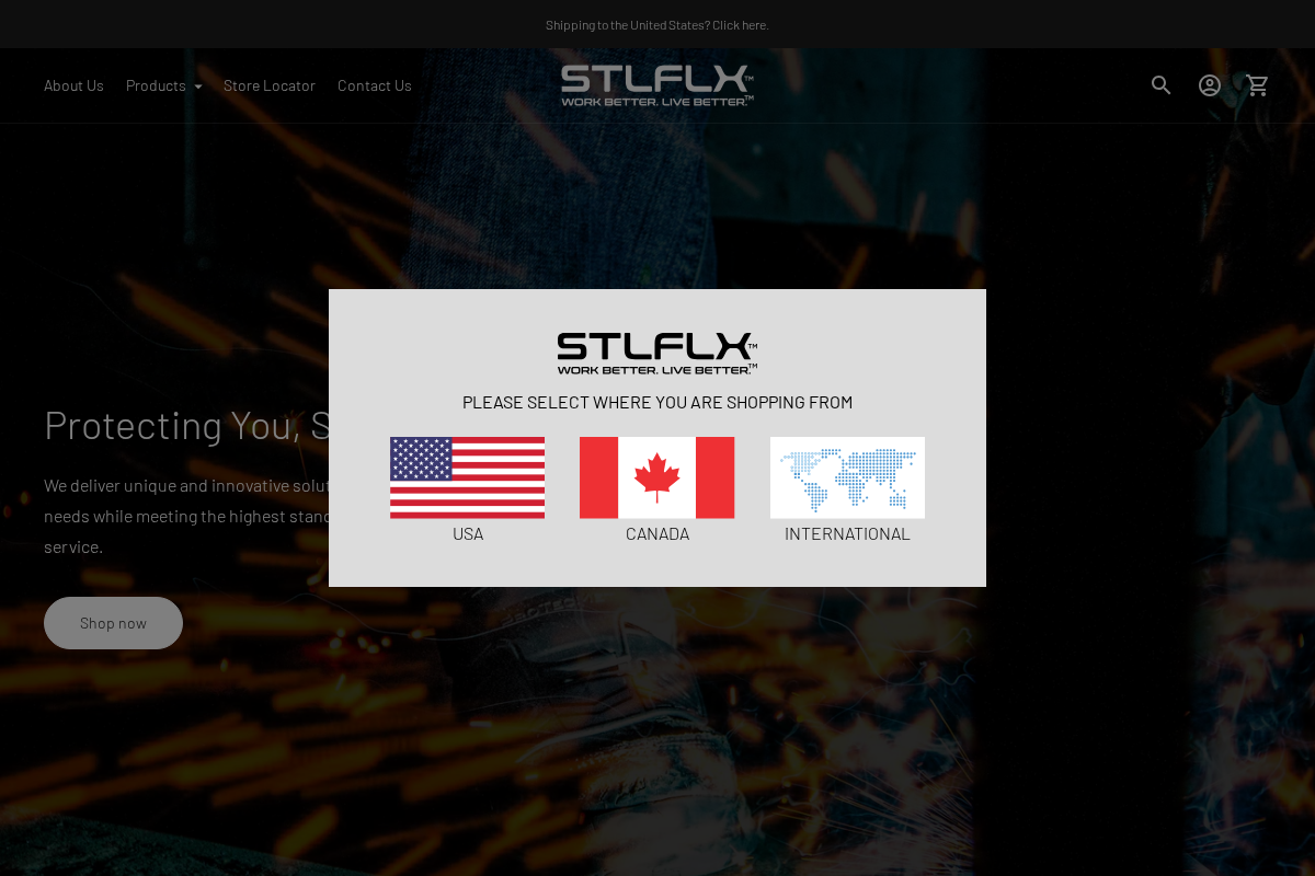 steelflex.ca homepage screenshot
