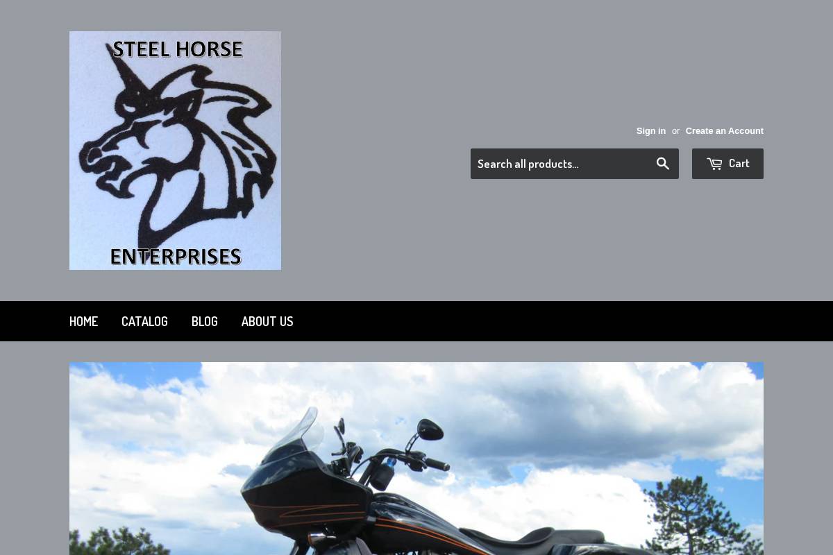 steelhorse57.com homepage screenshot