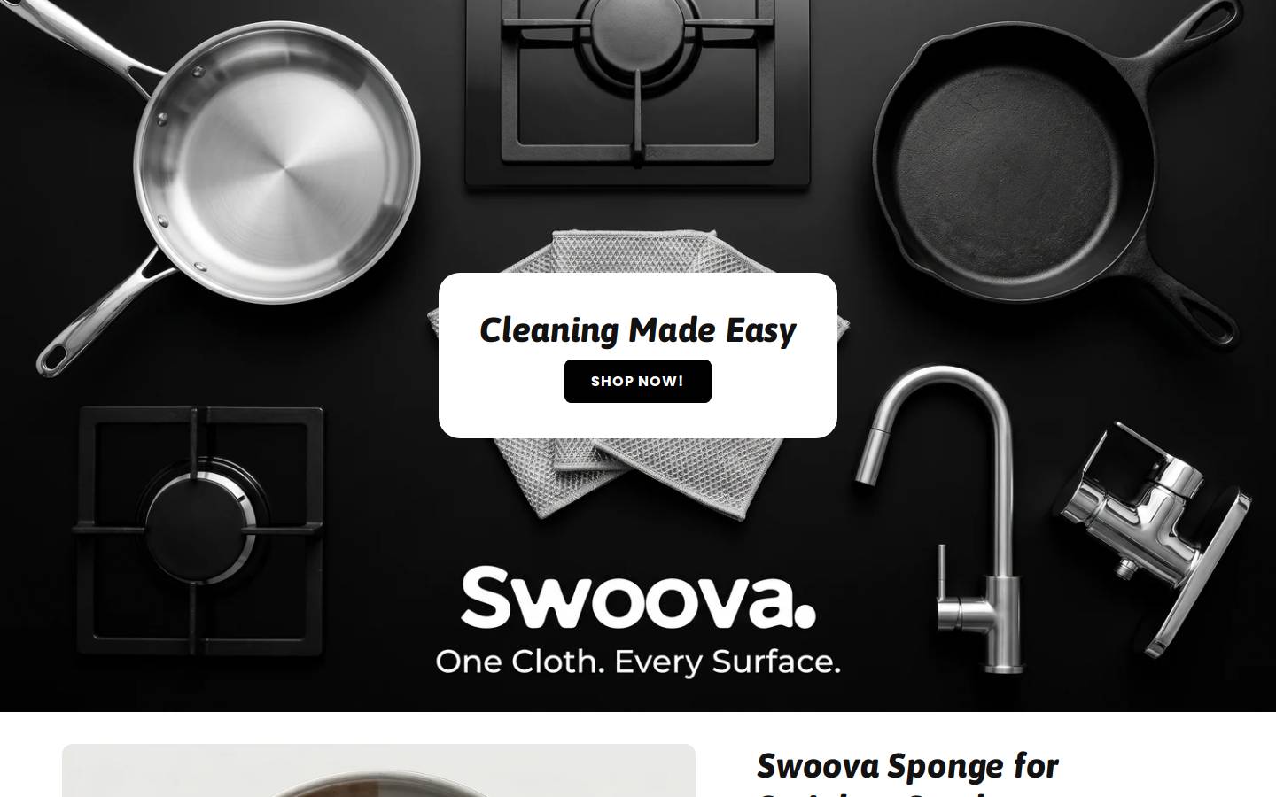 Steeli homepage screenshot
